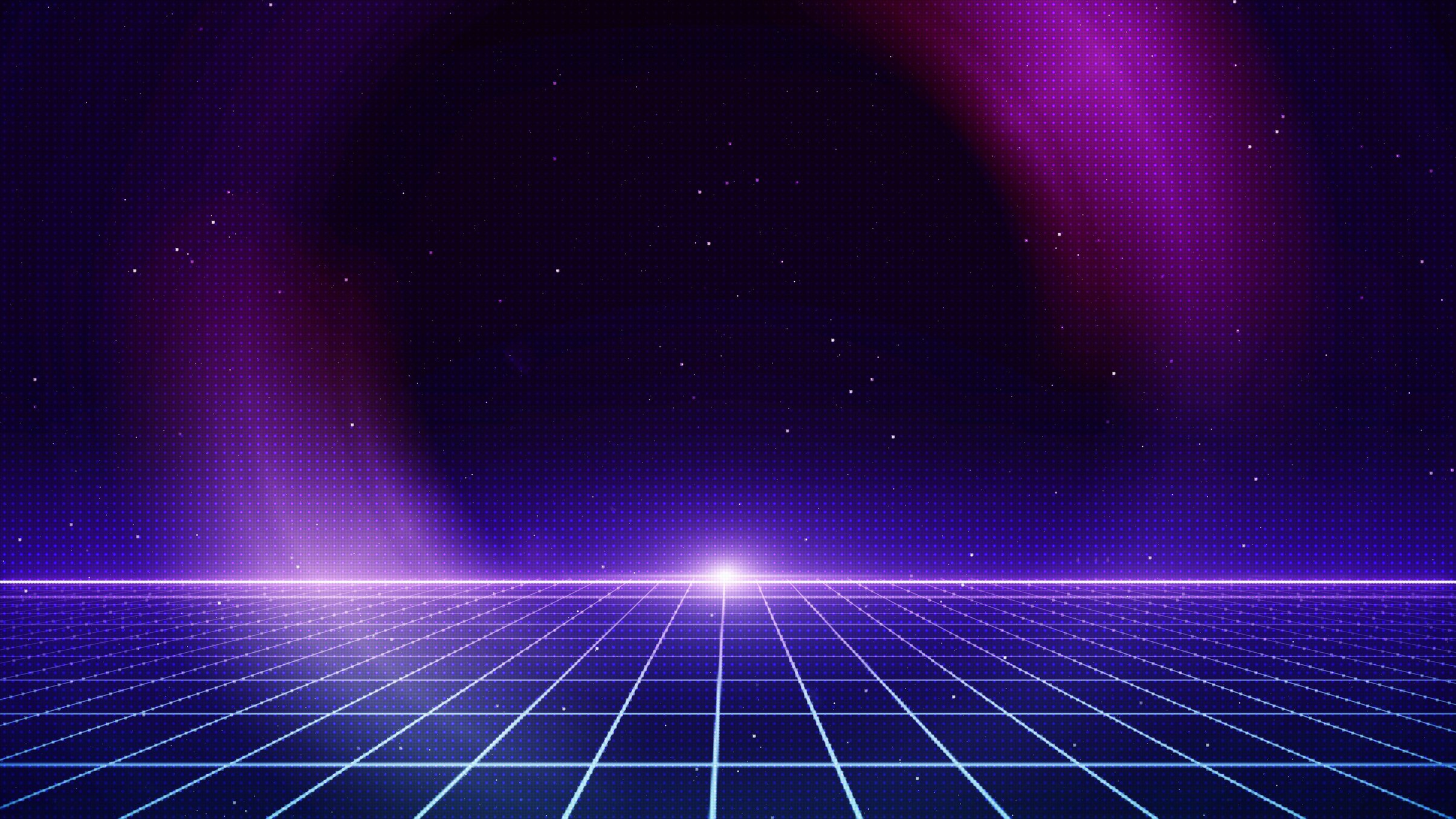 Retro Cyberpunk Background  